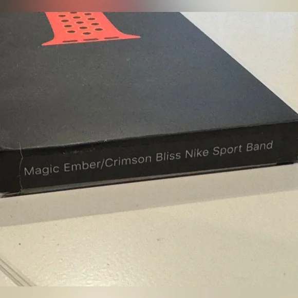Nike Sport Band for Apple Watch 41mm - ML8A3AM/A Magic Ember/Crimson Bliss B3
